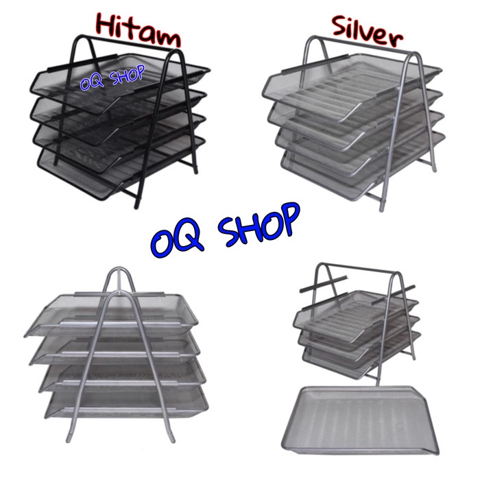 

Organizer Dokumen 4 Tingkat / Letter Tray 4 Susun Rak Tempat Dokumen