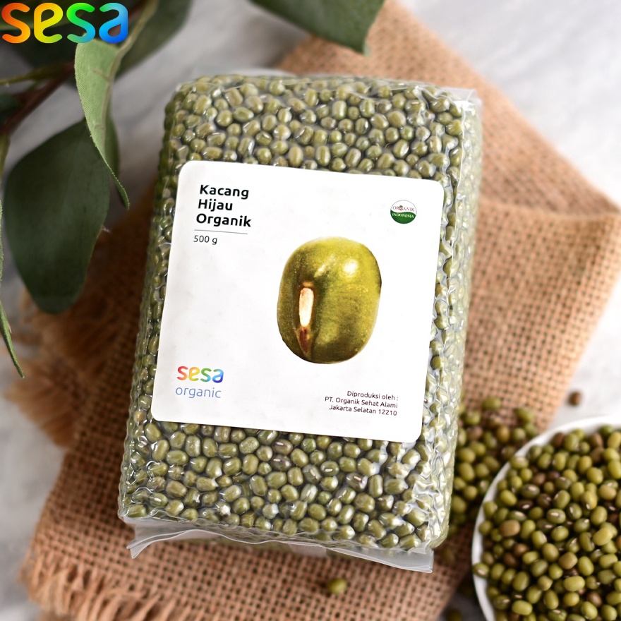 

Terbaru 3.3 Sesa Kacang Hijau Organik 500 g