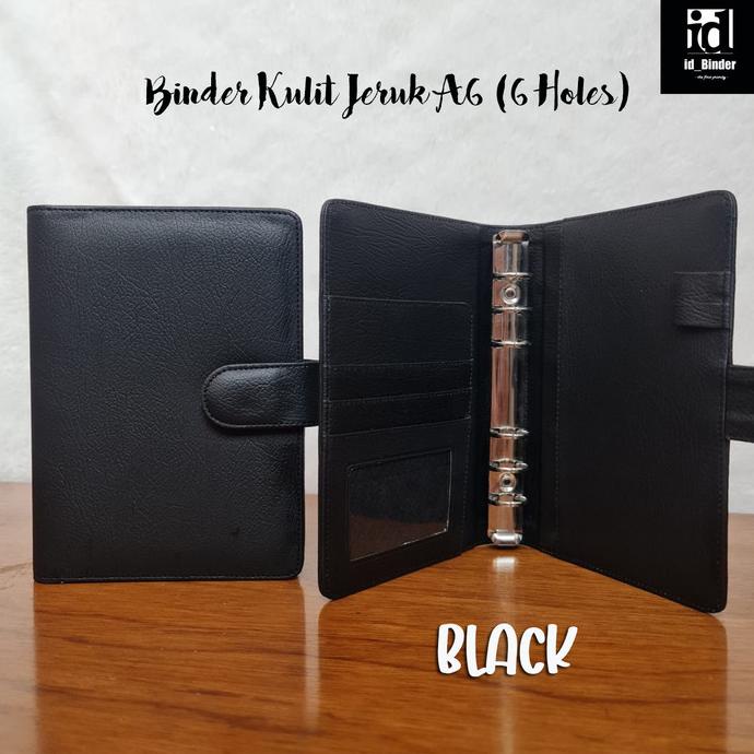 

BINDER UKURAN A6 (6 LOBANG RING) 10 WARNA PILIHAN