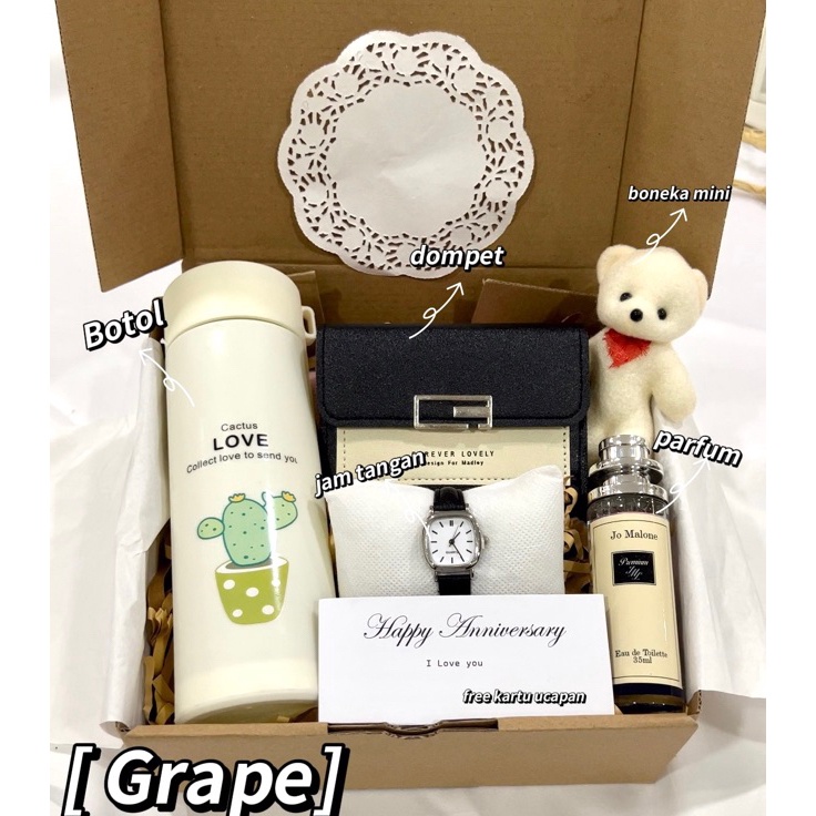 

✔️ Kado Hampers Gift Box Hadiah Cewek Wanita Perempuan Ulang Tahun Birthday Wisuda Graduation Anniversary Pernikahan Wedding Valentine Lebaran Natal Tahun Baru Christmas New Year Ibu Guru