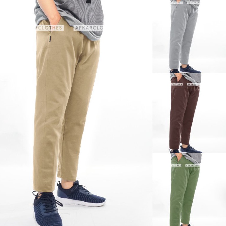 Murah.. Celana Sirwal Pensil Slim Fit Pria Simpel Kasual SBA AFKAR