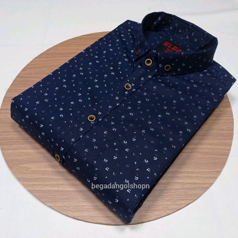 kemeja Pria motif - kemeja Pria lengan pendek - kemeja cowok full print - kemeja distro pria