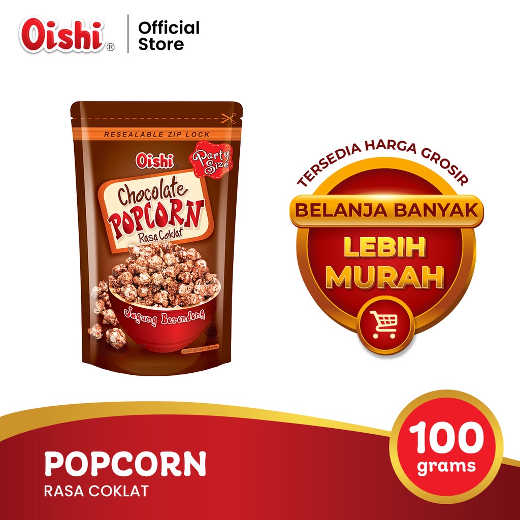 

Popcorn Rasa Coklat