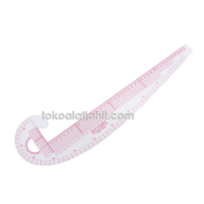 

Terlaris Penggaris Pola Jahit Transparan Multifungsi 45 Cm