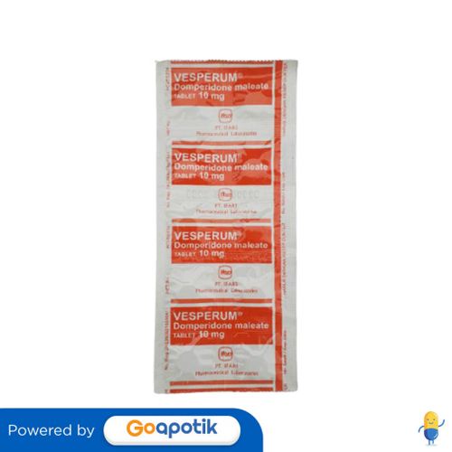 VESPERUM 10 MG STRIP 10 TABLET
