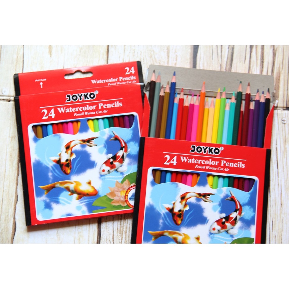 

Model Terkini.. Pensil Warna Joyko 24 Water Color WCP-111 96G