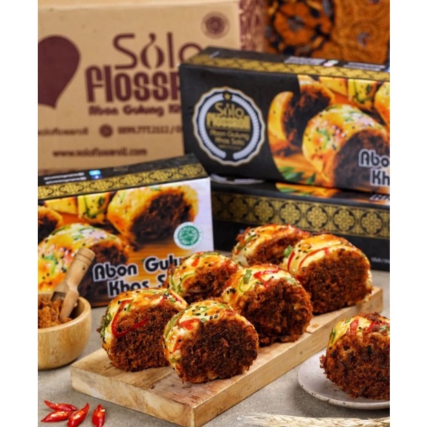 

Pasti murah ROTI ABON GULUNG - SOLO FLOSSROLL 40