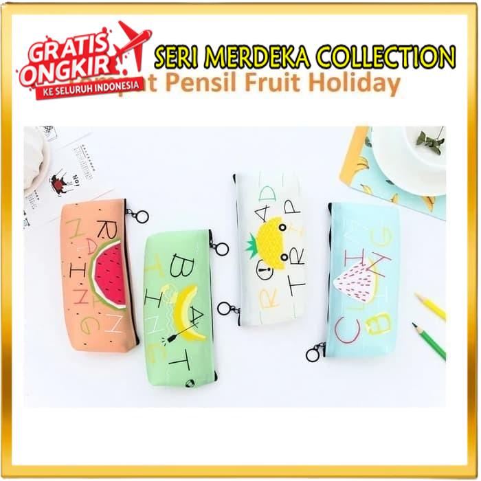 

TEMPAT PENSIL FRUIT HOLIDAY PENCIL CASE / TEMPAT KOSMETIK DISKON GEDE