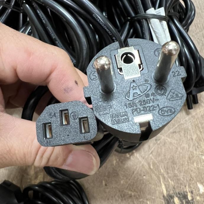 Kabel Power Longwell EU to C13 original Bawaan Pc server IBM LENOVO