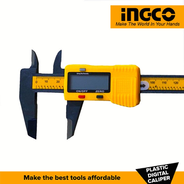 PROMO SIGMAT SIKMAT JANGKA SORONG DIGITAL CALIPER (150MM) INGCO HDCP16150 TERLARIS