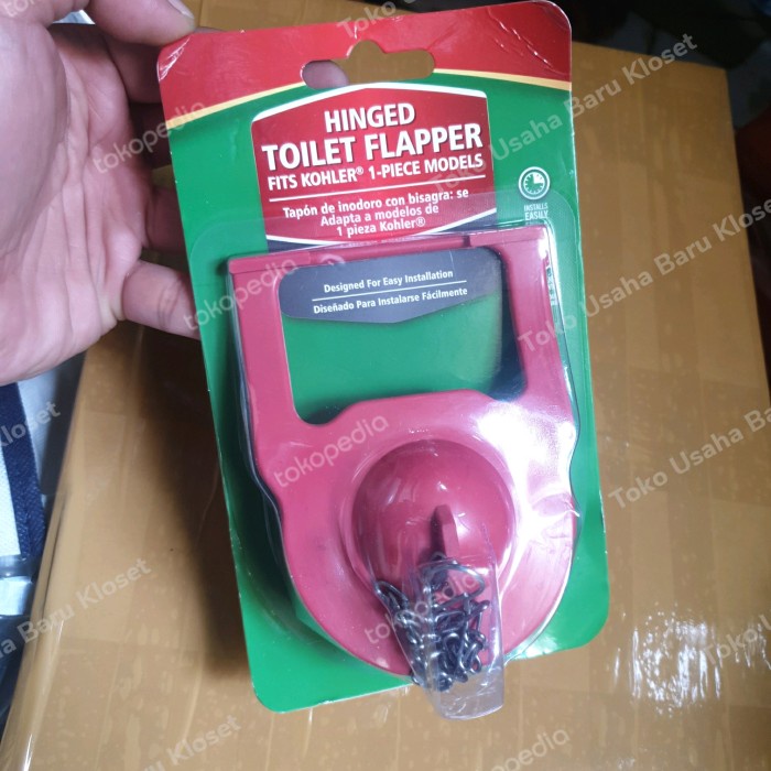 Flapper Karet Pembilas Kloset Kohler Original
