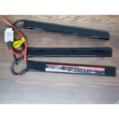 Sugus Lipo 3s 11.1v 1300mah 30-60c 3packs Airsoft Onbo Power