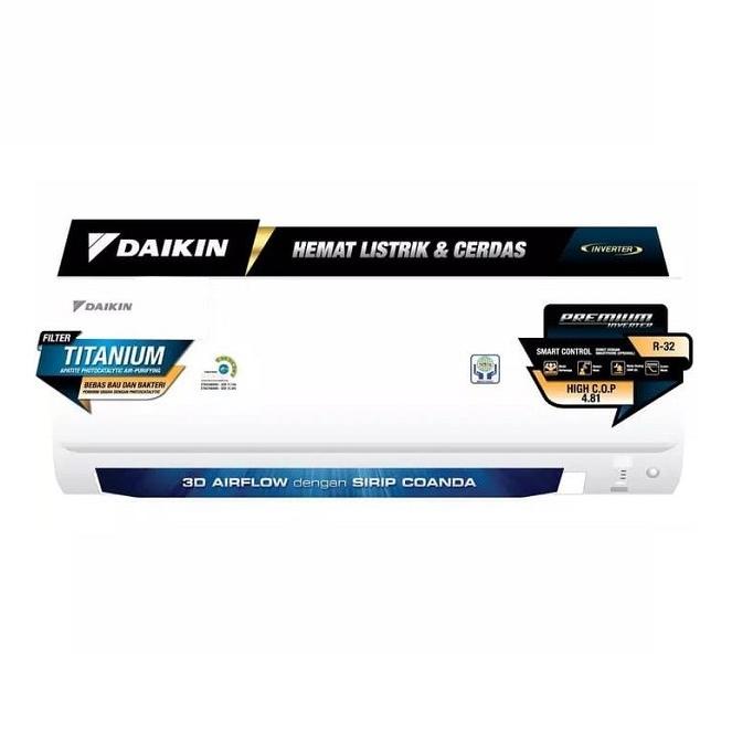 Daikin AC Inverter 1 pk FTKM25SVM4 Unit Only