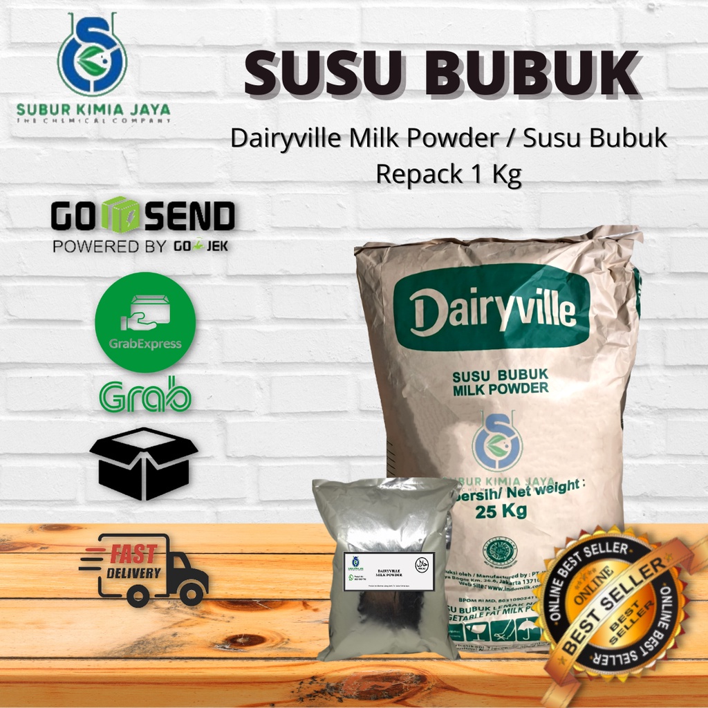 

Susu Bubuk Indomilk Dairyville / Milk Powder Dairyville / Susu Bubuk Dairyville 1 KG