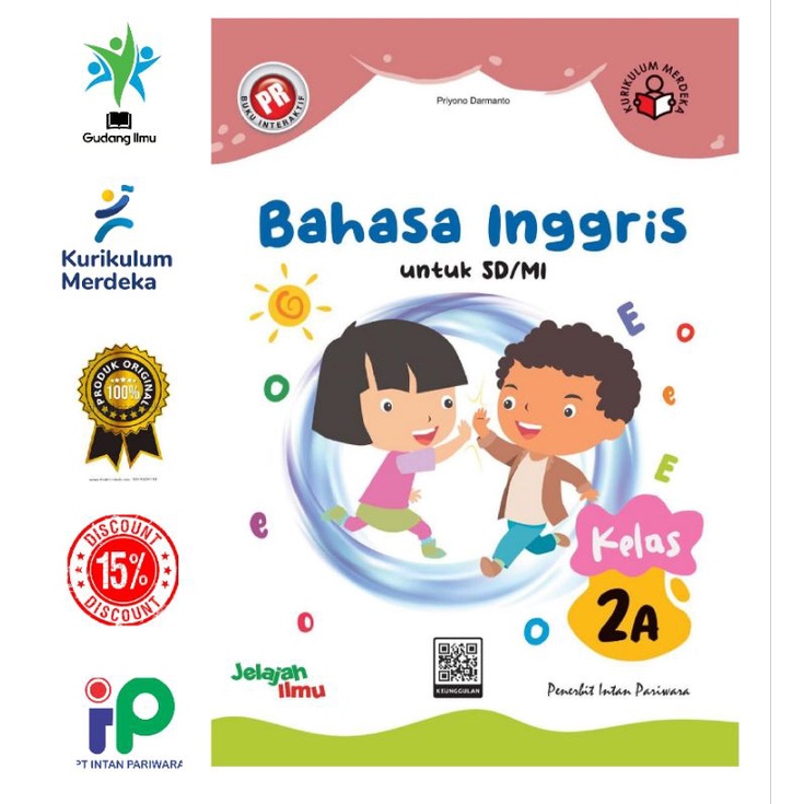 Buku Pr/Lks PJOK Kurmer SD/MI Kelas 2 Semester 1 Intan pariwara Tahun 2023