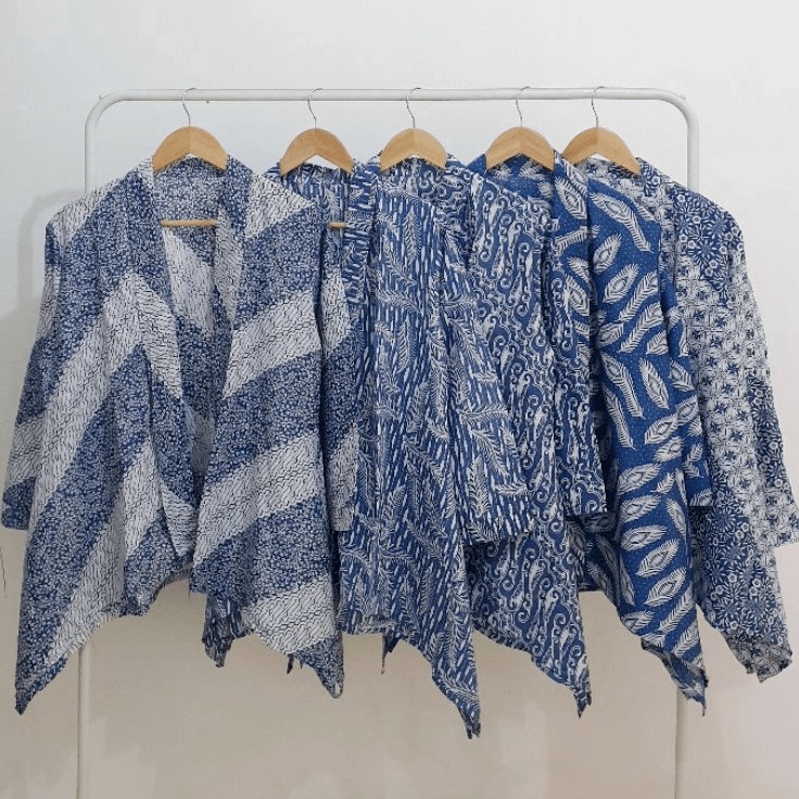 ✨ 7.7  Blazer batik / Blazer motif batik / blazer batik wanita