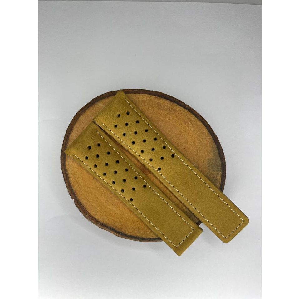 TALI JAM TANGAN TAG HEUER UKURAN 24MM LEATHER STRAP KULIT JAM TANGAN TAG HEUER