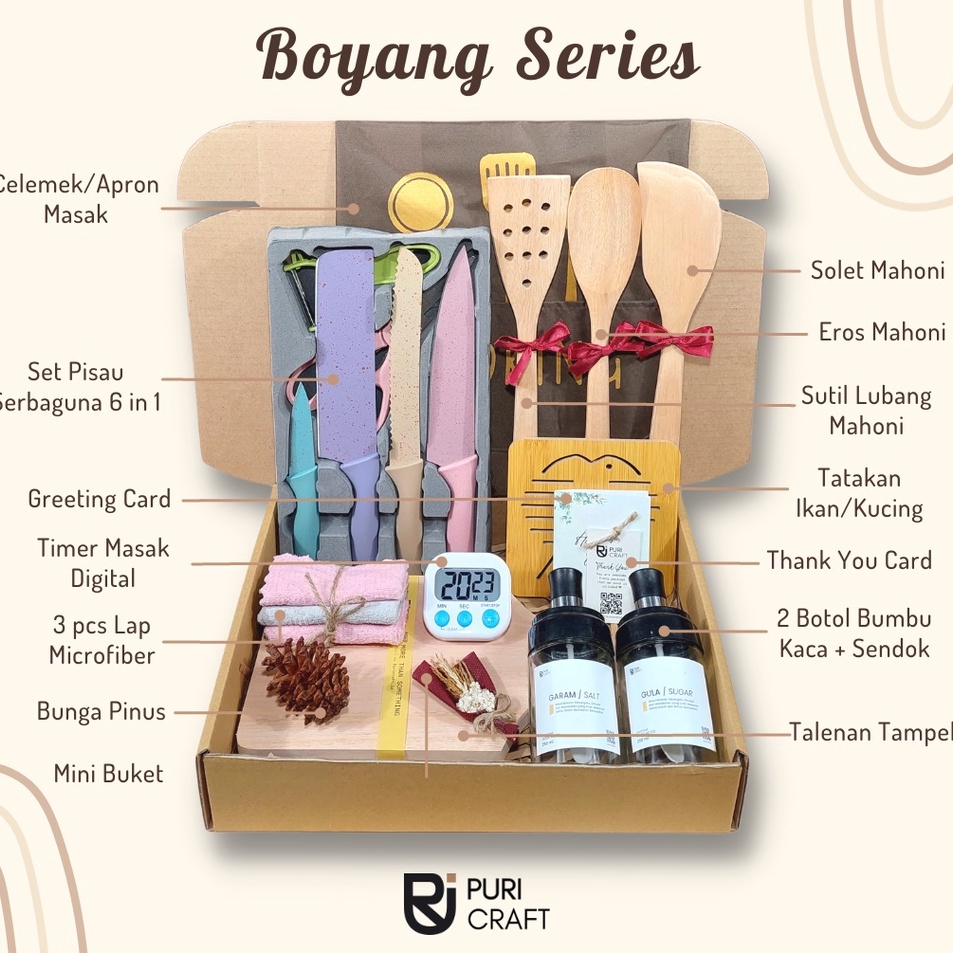 

Free Ongkir/ BOYANG Series / Hampers Nikah / Hampers Lebaran / Kado Guru / Kado Nikahan / Kado Pernikahan / Hampers Nikahan