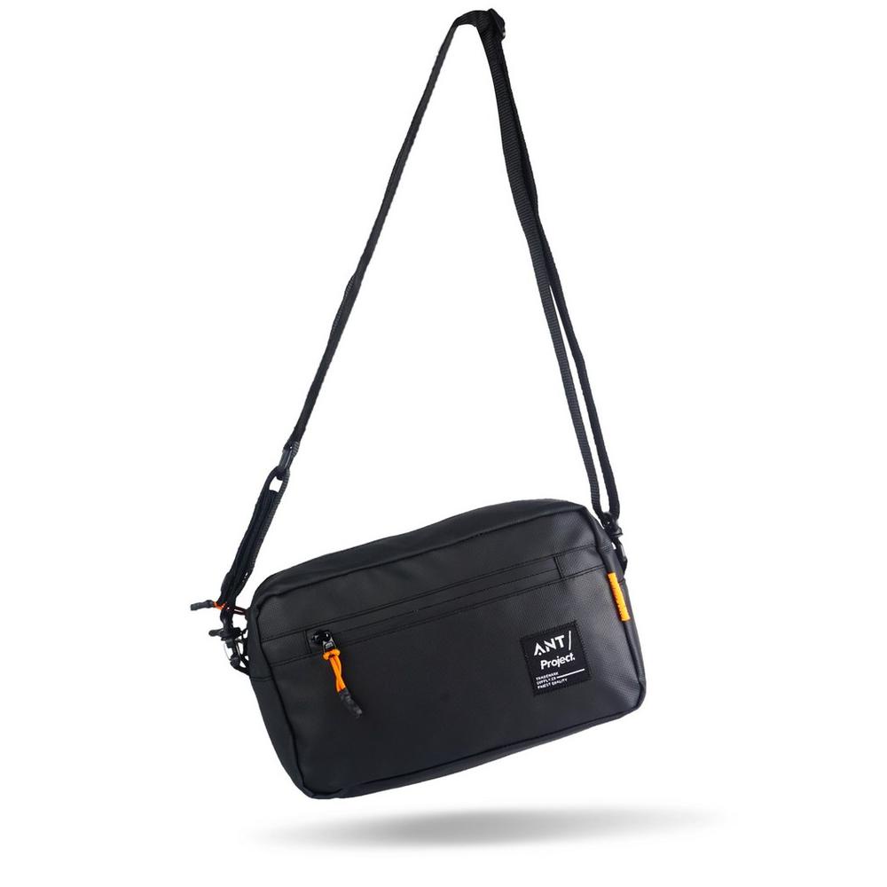 Populer Ant Project - Tas Handlebar Bag Troy 3In Selempang - Tas Stang Sepeda Black Waterproof Kyx