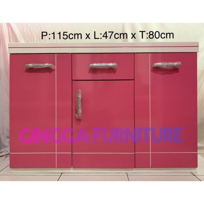 Kitchen Set Bawah / Kitchen Set Murah / Kitchen Set 3 Pintu Rak Dapur Tokonana7