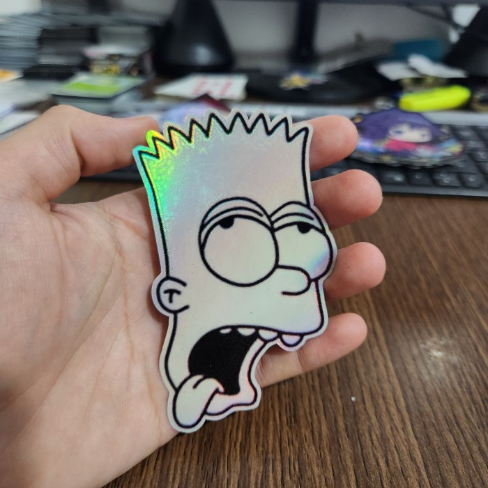 

Sticker Hologram Anime - PSH1746 - Bart Simpson