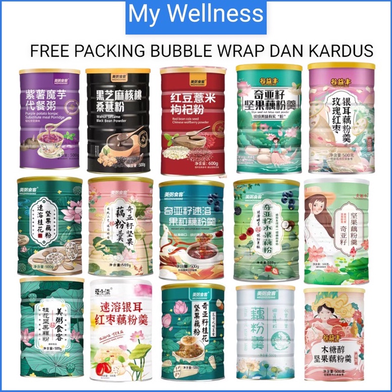 

TREND W30 Ou Fen Lotus Root Powder Teratai 500gr Makanan Diet ⇗