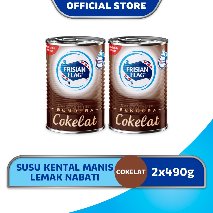 

PALING DIMINATI N25 Frisian Flag Kental Manis Cokelat Kaleng 490gr x2 ⏎