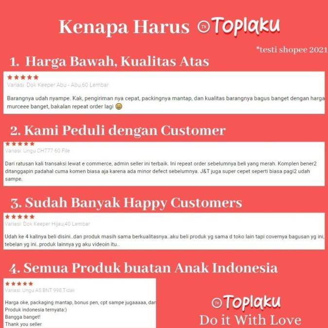 

Map Ijazah Dokumen Keeper Isi 20 Resleting Anti Air Kulit Document
