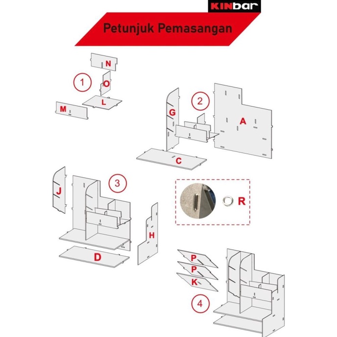

Wooden Desk Organizer DIY Pen Rak Meja Kayu Alat Tulis Multifungsi