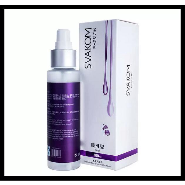 

(READY) SVAKOM PREMIUM LUBRICANT 100ML SVAKOM NATURAL WATER BASE LUBRICANT KODE 1125