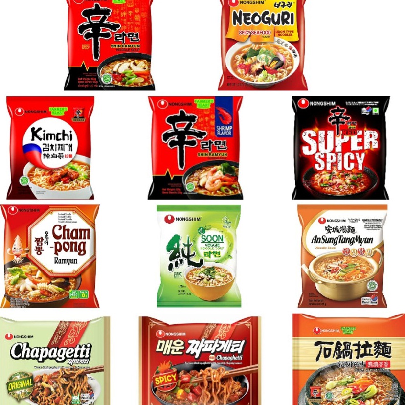 

【Penjualan Terbaik】✅COD NONGSHIM Shin Ramyun 120 gr KHAS BEST SELLER