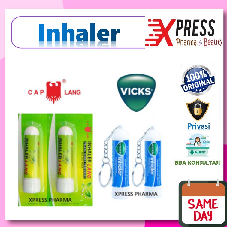 HQM XPRESS VICKS INHALER / CAP LANG INHALER VIKS VICK CAPLANG SA2