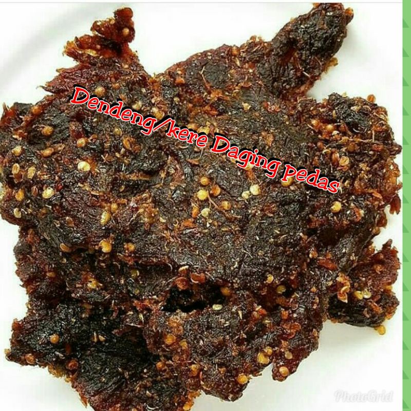 

Dengdeng daging sapi ada rasa original dan pedas