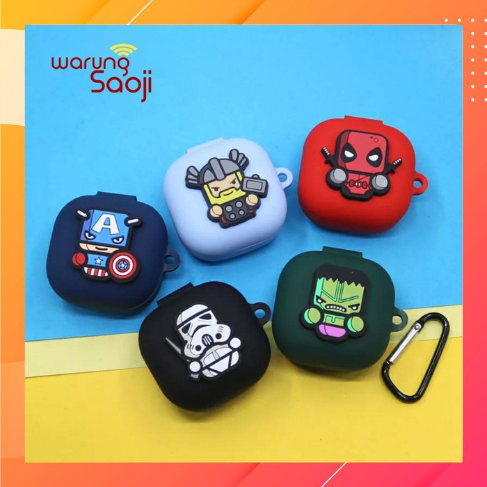 Casing Samsung Galaxy Buds 2 / Live / Pro Soft Case Marvel Avenger