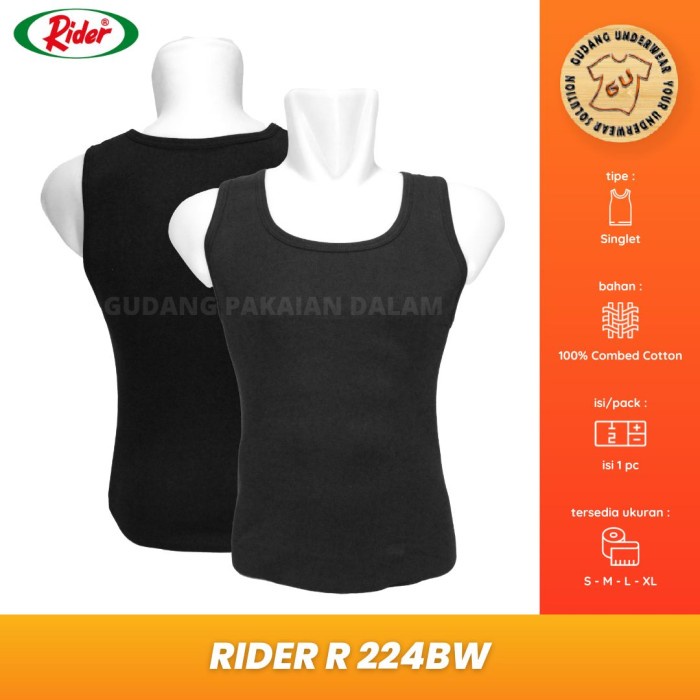 Terlaris Singlet Pria Rider R 224 B