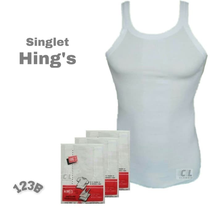 Terlaris Kaos Singlet Hings Grosir/Kaos Kutang Hings/ Singlet Pria Hings Import