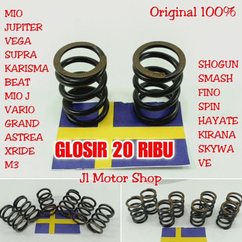 Diskon Pir Per Klep Swedia Original Mio Jupiter Z Vega  Supra Grand Karisma Beat Shogun Nuovo Fino O
