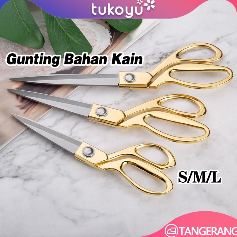 

61 Gunting Bahan Kain/Gunting Potong Bahan Kain/Tailor Scissors Textile Scissors ✦Sale