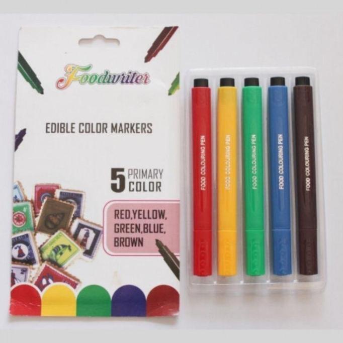 

Spidol Food Writer Colour / Spidol Untuk Makanan Edibel Clour Pen Food