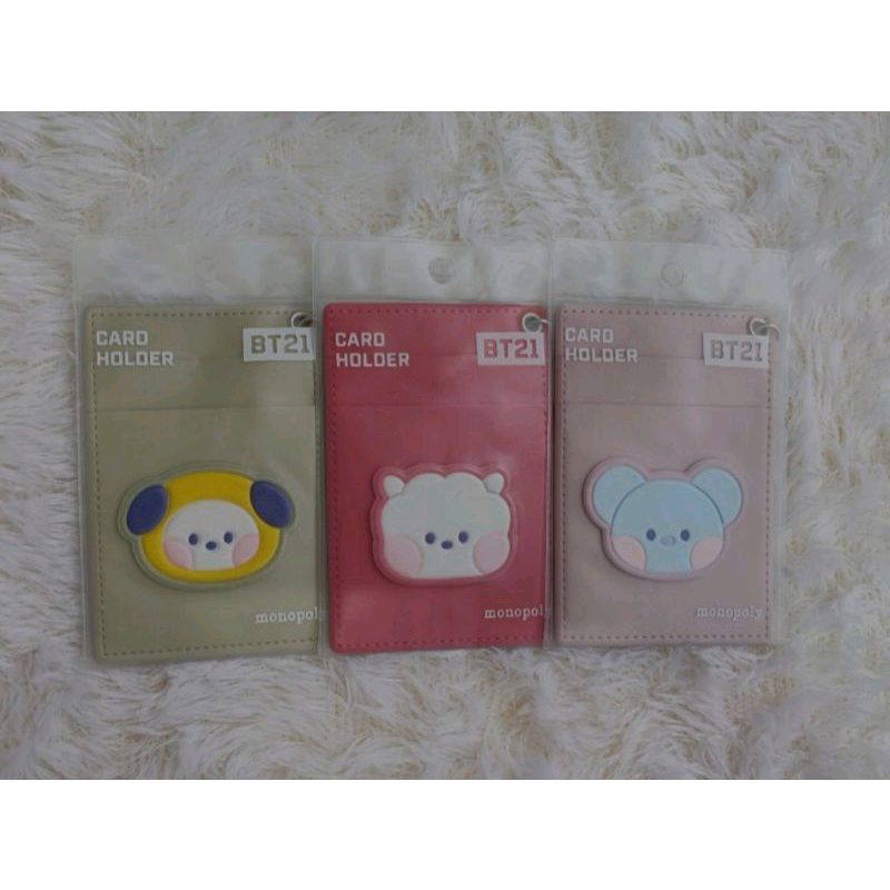 BT21 MONOPOLY Official card holder/card case/ e-wallet/ domper kartu