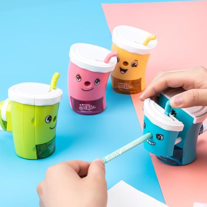 

Deli E0732 Rautan Meja-Coke Rotary Pencil Sharpener