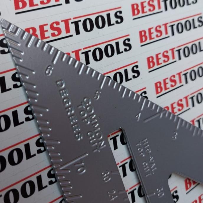 

Speed Square 7 Inch Alumunium Penggaris Segitiga Woodworking - Merah