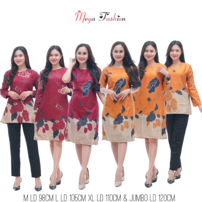 BAJU BATIK ATASAN KERJA WANITA NGAJAR BAJU GURU NGAJAR SERAGAMAN BAJU KURUNG ATASAN