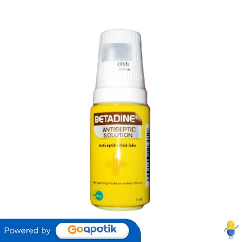 Betadine Larutan 5 Ml