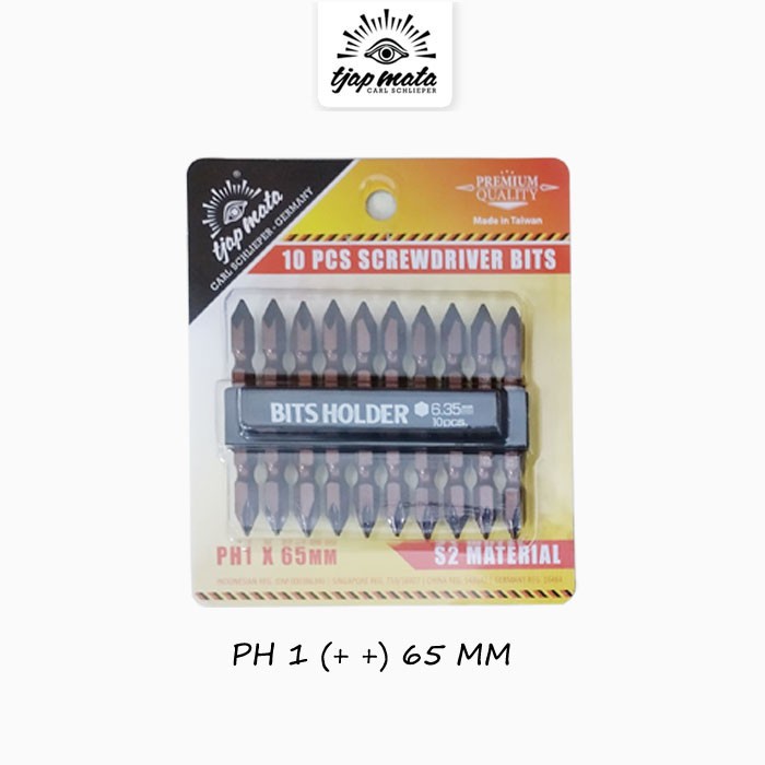 TJAP MATA / CAP MATA Mata Obeng Angin Blister 10 PCS