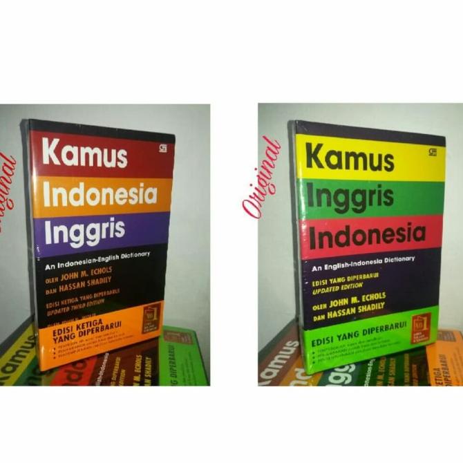 

Original Paket Kamus Bahasa Inggris Indonesia & Indonesia Inggris (SC)