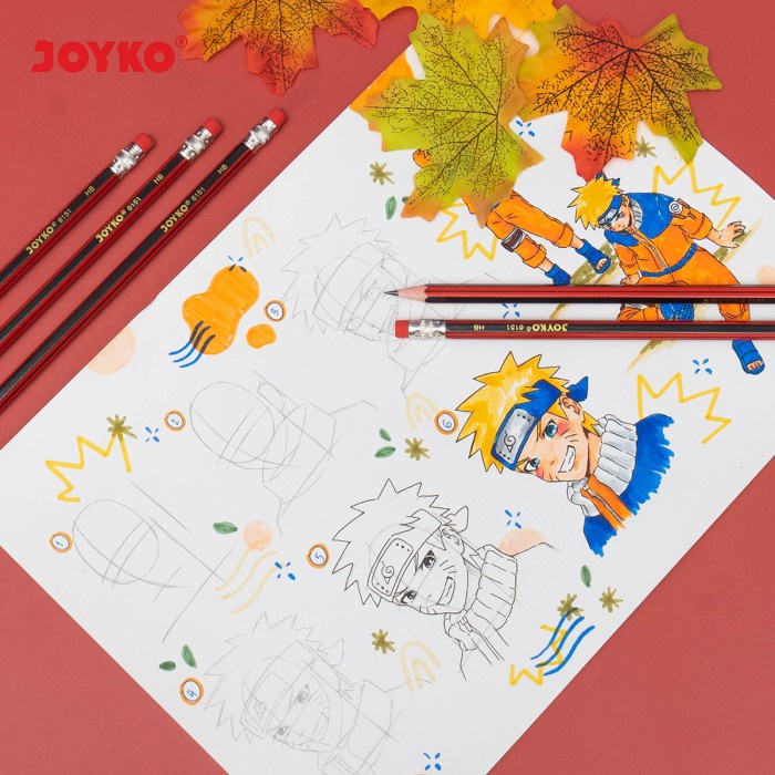 

Pencil / Pensil Joyko 6151 / Hb / 1 Box 12 Pcs