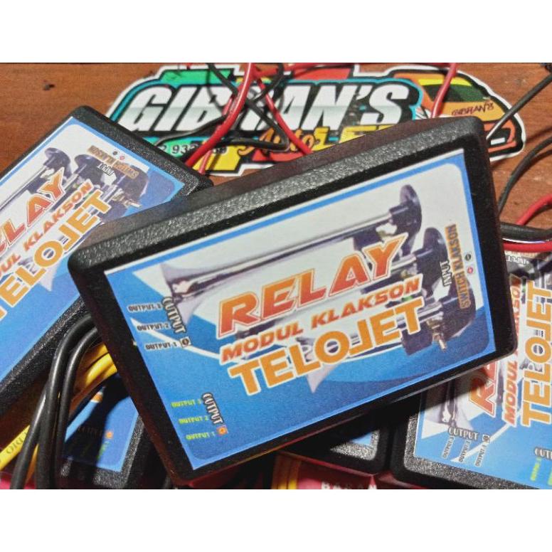 Termurah (Relay)Modul Klakson Telolet Putus 3Corong 12V/24V