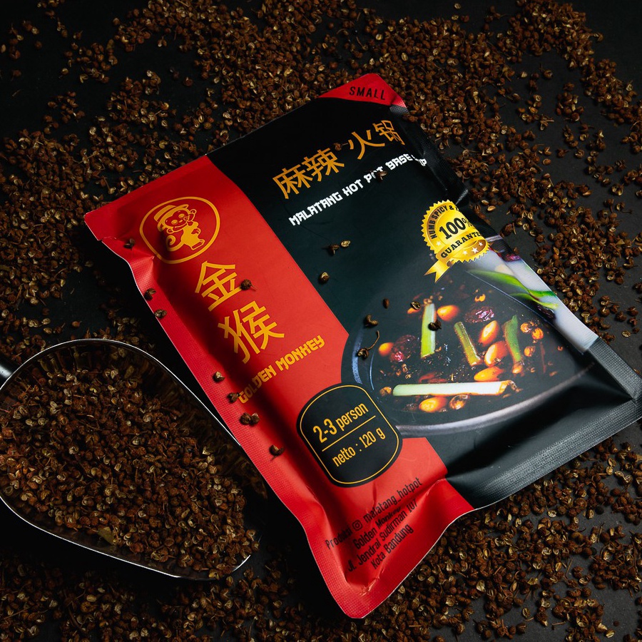 

[KODE PRODUK CA0LV3785] Bumbu Instan Mala Hotpot / Malatang hotpot / golden monkey 120g
