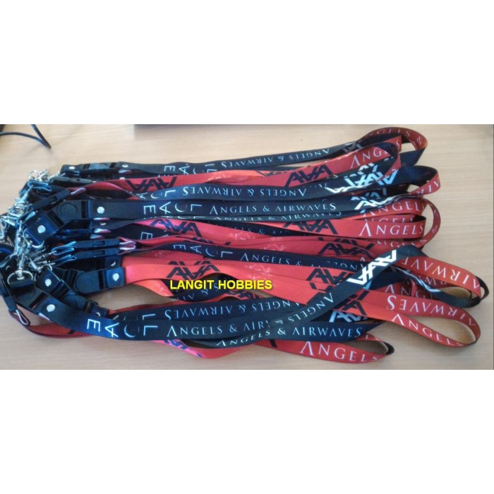 

Terlaris Lanyard Angels And Airwaves, Tali Id Card Ava